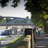 Image: The Vistula Boulevards, Krakow