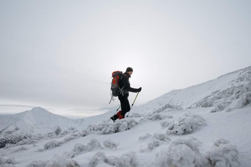 Bild: Tatry i Beskidy: 22 - 23 stycznia - trudne warunki do uprawiana turystyki na górskich szlakach