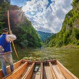 Imagen: Descensos en balsas en el cañón del Dunajec