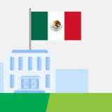 Budynek Konsulatu, Flaga Stanów Zjednoczonych Meksyku